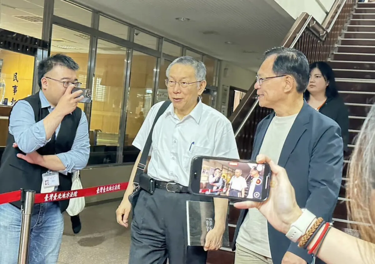 京華城案開庭 柯文哲：募款錢都用在選舉、沒私用
